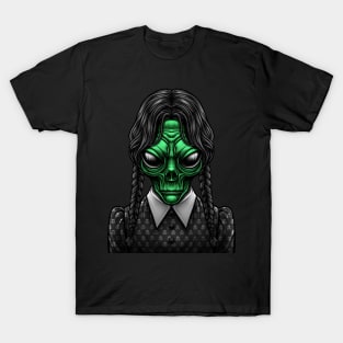 wednesday alien T-Shirt